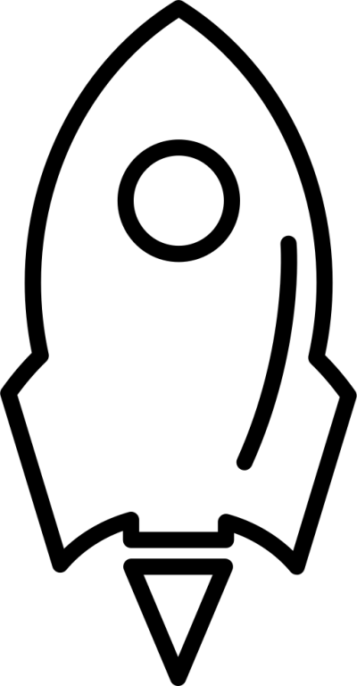 Space Ship Drawing Easy Clipart (400x768), Png Download
