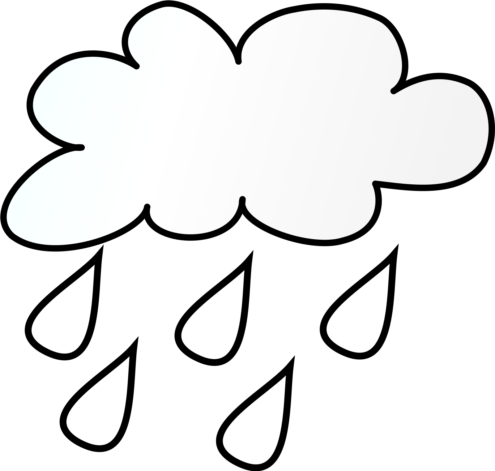 Rainy Weather Clip Art - Png Download (600x571), Png Download