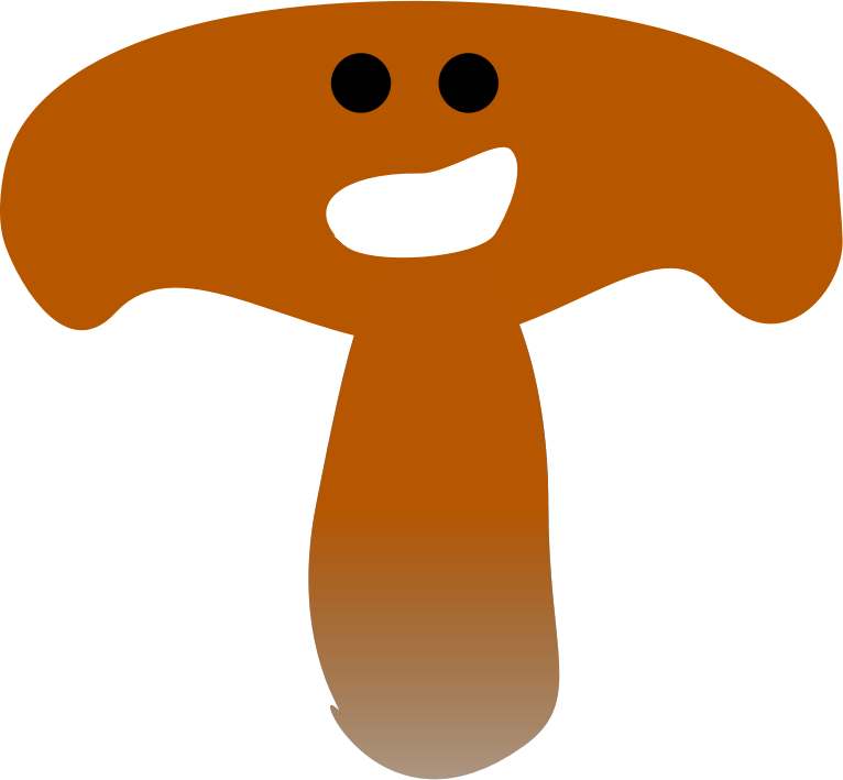 Happy Mushroom Clip Arts - Png Download (766x709), Png Download