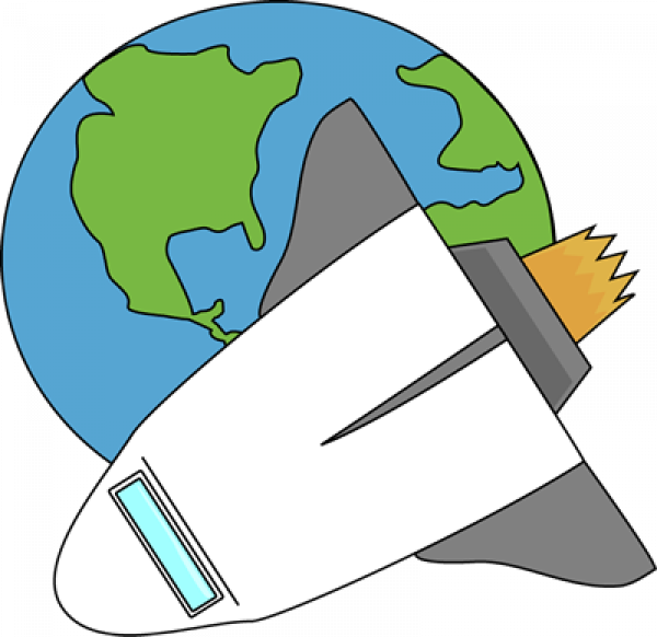 Cute Space Clipart - Png Download (600x582), Png Download