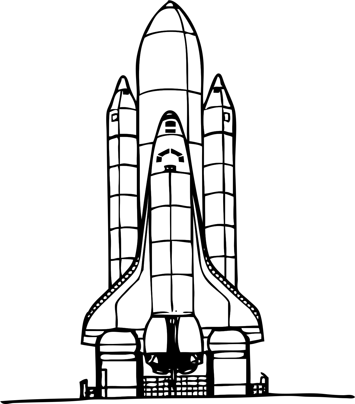 Space Shuttle Clip Art - Png Download (1600x1600), Png Download