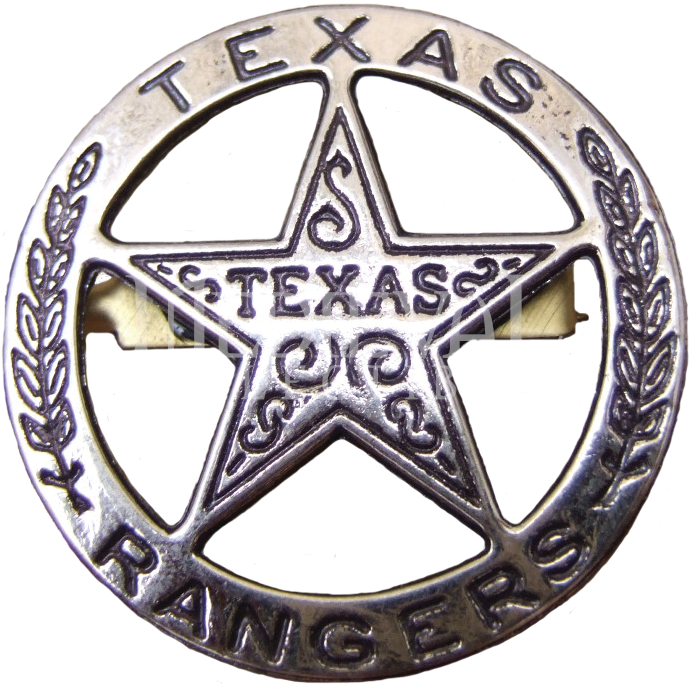 Texas Game Warden Badge Black And White Clipart Png - Walker Texas Ranger Star Transparent Png (702x702), Png Download