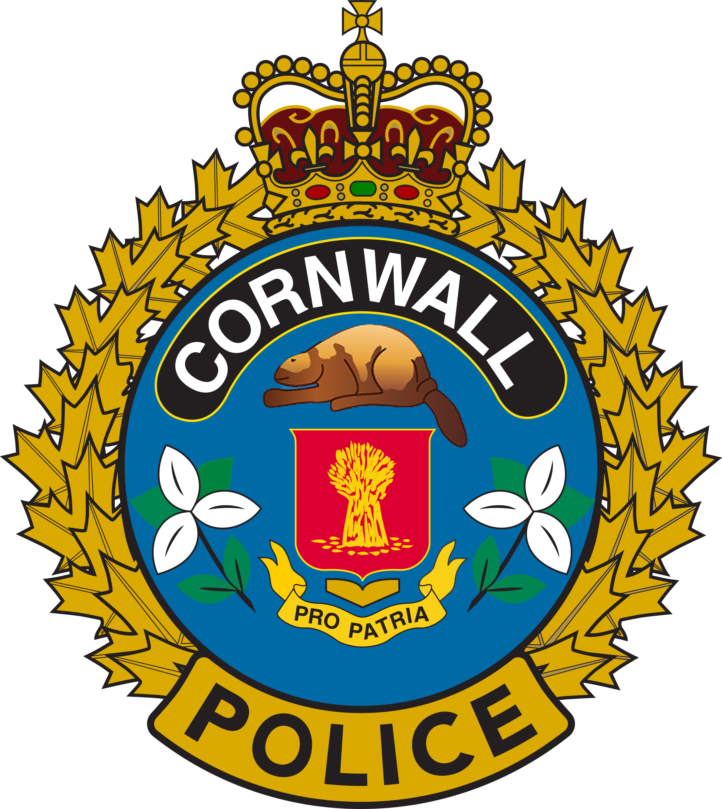 Cornwall Police Logo Clipart (2385x2670), Png Download