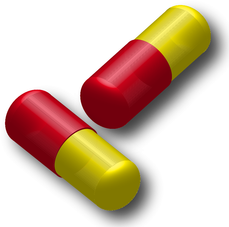 Syringe Clipart - Capsules Clipart - Png Download (800x800), Png Download