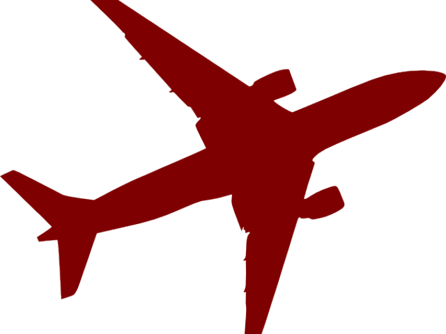 Blue Airplane Cartoon Png Clipart (640x480), Png Download