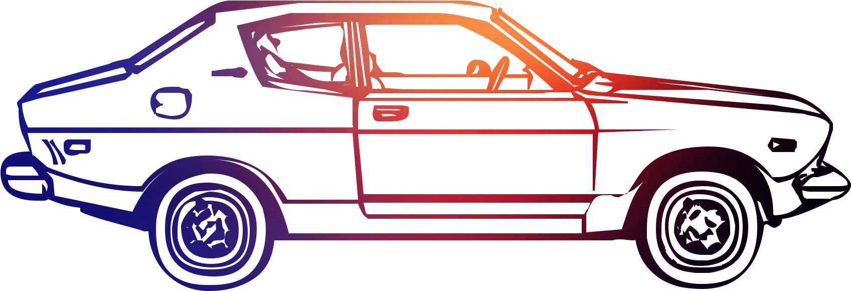 Compact City Automotive Design Motor Vehicle Car Clipart - Png Download (1697x580), Png Download