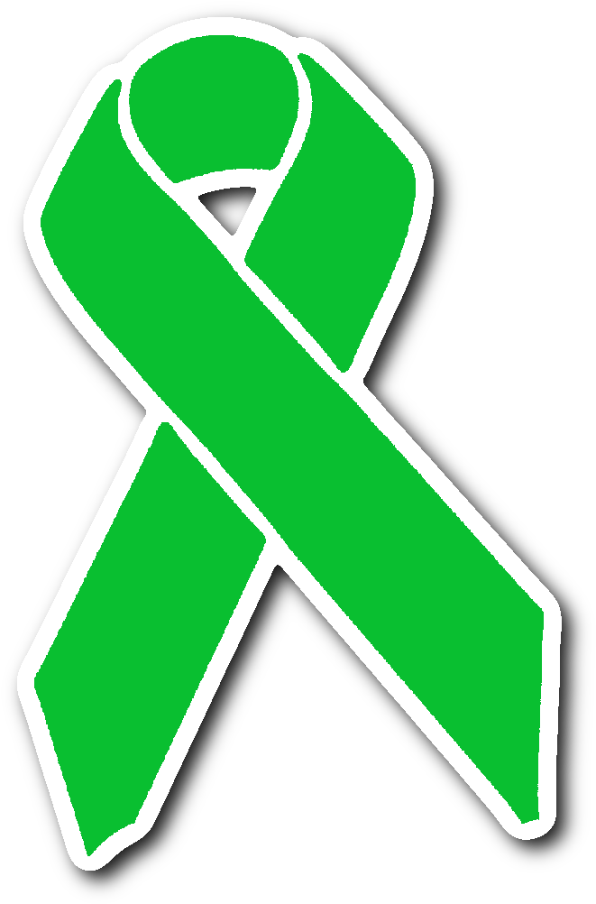Awareness Ribbon Green Ribbon Purple Ribbon - Blue Awareness Ribbon Clipart (1064x1064), Png Download