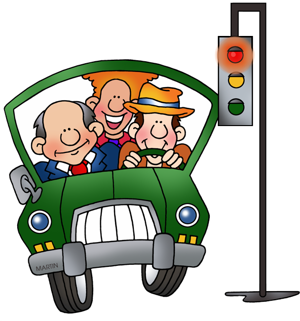 Transparent People Clipart - Carpool Clipart - Png Download (592x634), Png Download