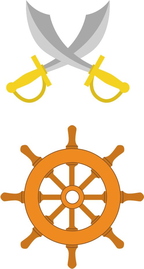 Pirates Clipart Wheel - Ship Wheel Clipart Png Transparent Png (1149x1151), Png Download