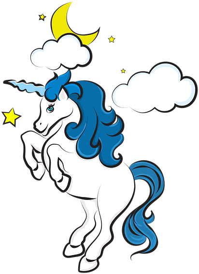 Jednorożec Kolorowanka Clipart (720x720), Png Download