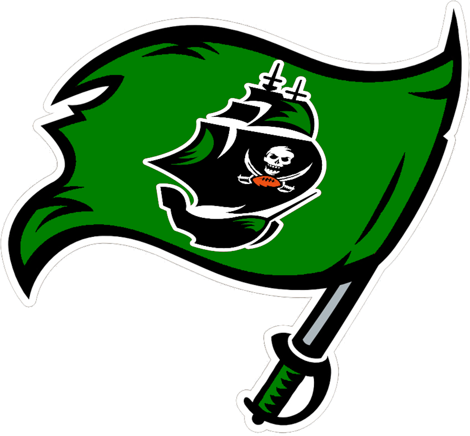 Tampa Bay Buccaneers Logo Png Clipart (1631x1786), Png Download