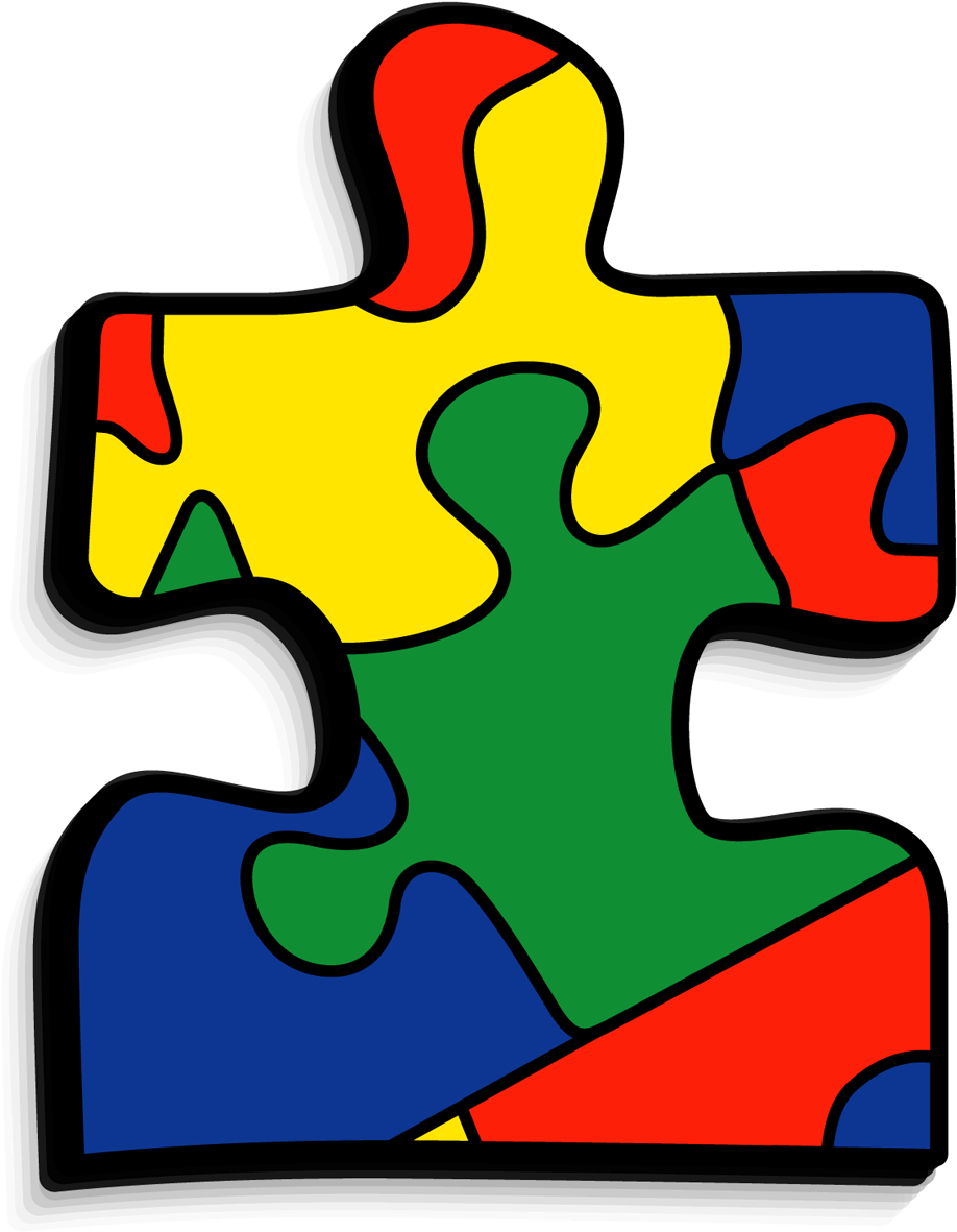 Autism Awareness Puzzle Pieces - Small Autism Puzzle Piece Clipart (1000x1267), Png Download