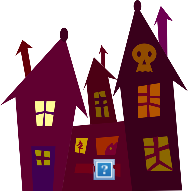 Art,purple,graphic Design - Rumah Nenek Sihir Vektor Clipart (738x750), Png Download