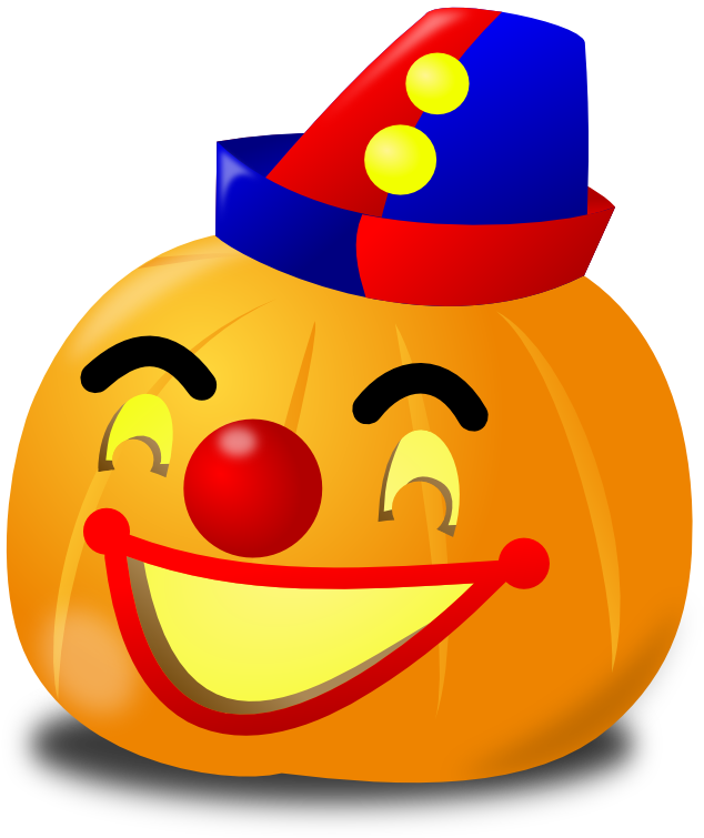 Clipart - Cown Pumpkin - Clip Art - Png Download (800x800), Png Download