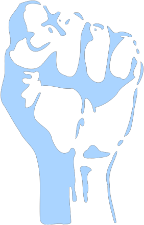 Fist Blue Png Icons - Right To Freedom And Role Of Media Clipart (600x600), Png Download