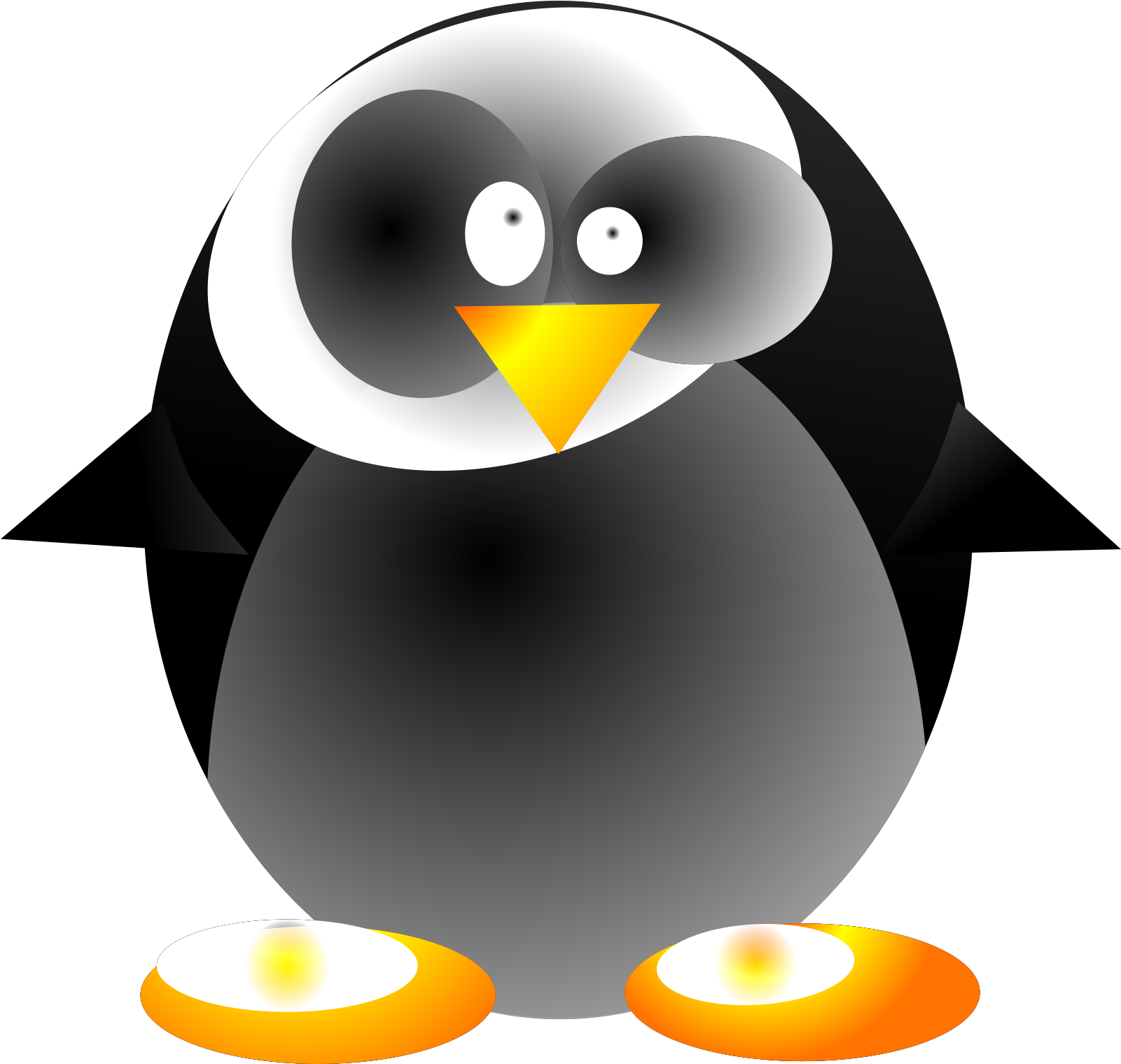 Adã©lie Penguin Clipart (1600x1600), Png Download