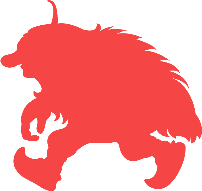 Silhouette Of A Troll Clipart (800x748), Png Download