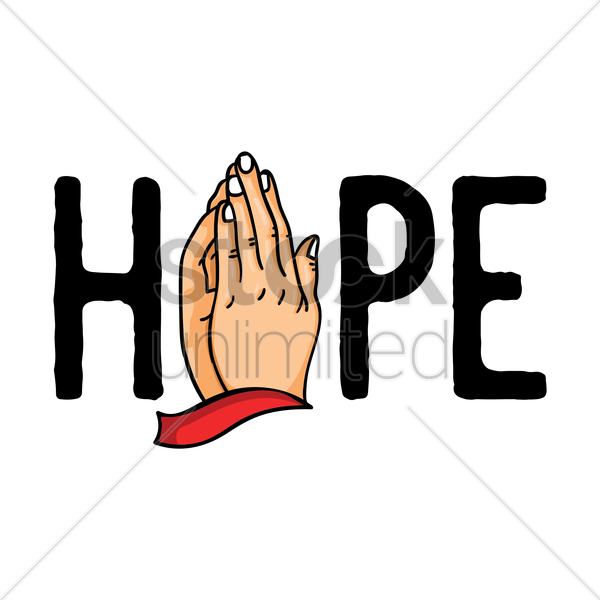 Hand Cartoon Clipart - Hope Clipart - Png Download (600x600), Png Download