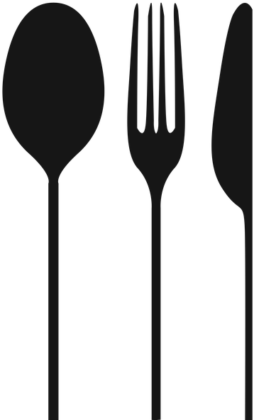 Knife Fork Cutlery Spoon - Fork And Knife Png Clipart (663x720), Png Download