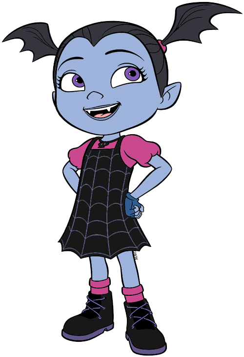 Vampirima Clipart Banner Free Vampirina Clip Art - Vampirina Clipart - Png Download (500x729), Png Download