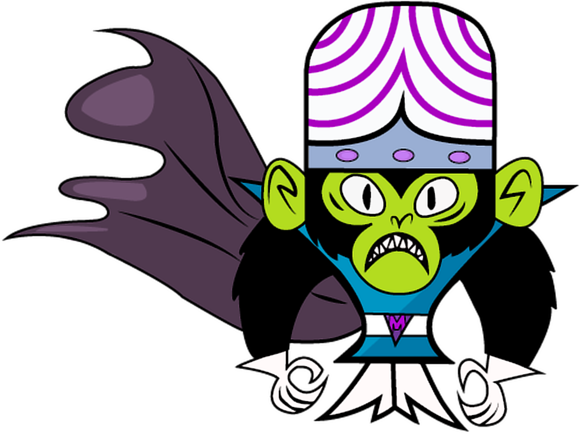 Yoyo Clipart Jojo - Powerpuff Girls Mojo Jojo - Png Download (2000x1499), Png Download