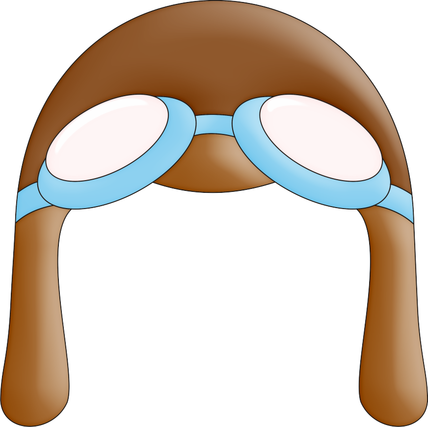 Download Bear Fliying Clip Art - Chapeu Ursinho Aviador Png Transparent