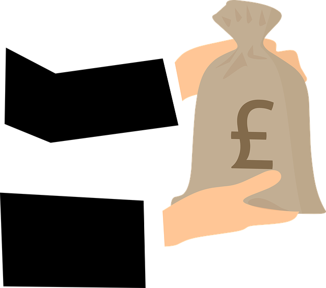 Car Crash With Money Bags Clipart Jpg Transparent Download - Someone Paying Money - Png Download (640x566), Png Download