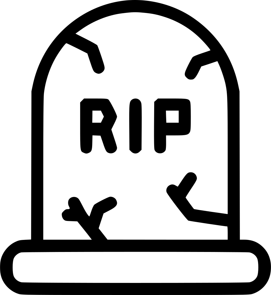 Rip Grave Png - Transparent Gravestone Cartoon Clipart (900x980), Png Download