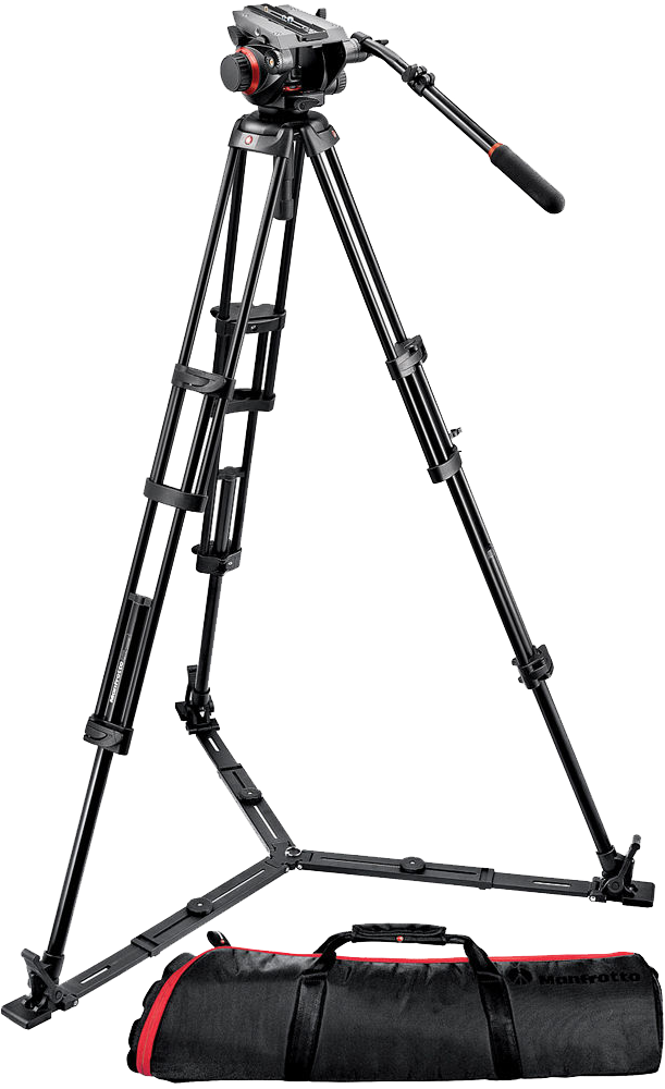 Tripod Png - Manfrotto 504hd 546gbk Clipart (611x1000), Png Download