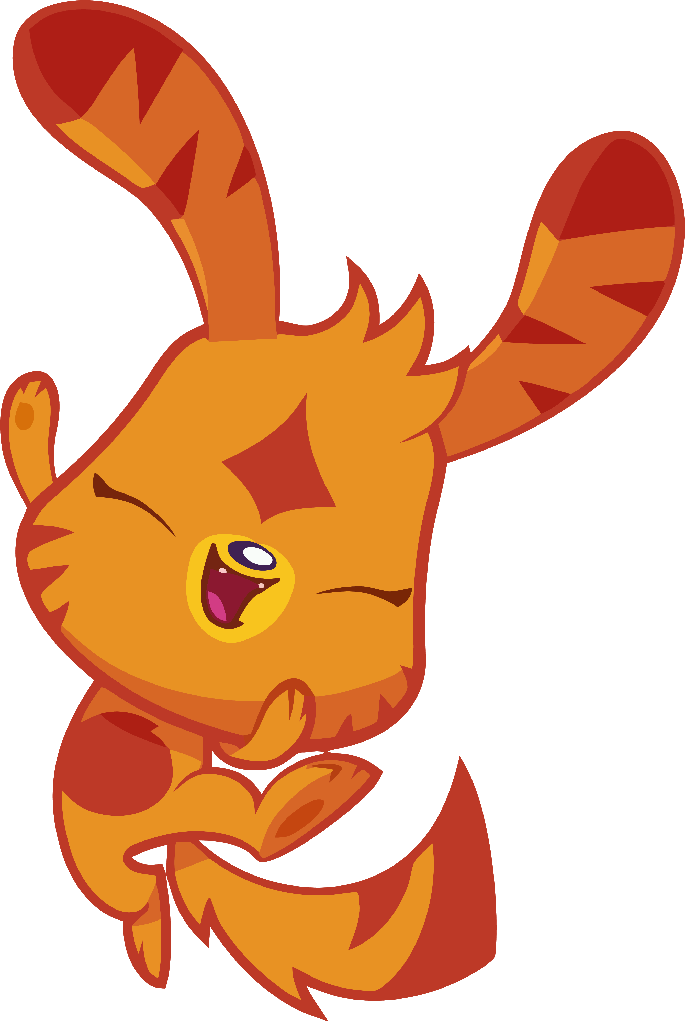 Katsuma Joy Clipart Png - Clip Art Transparent Png (2679x3993), Png Download
