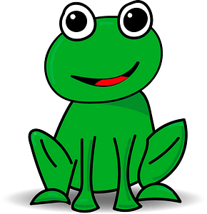 Cute Frog Clipart - Frosch Cartoon - Png Download (290x300), Png Download