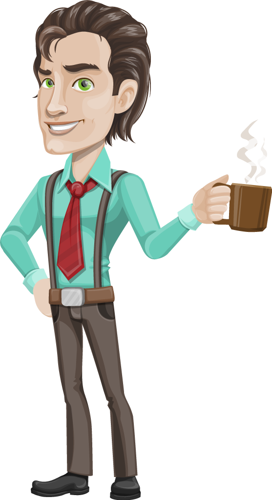 Successful Businessman Vector Character - Función De Un Relacionador Publico Clipart (557x1024), Png Download