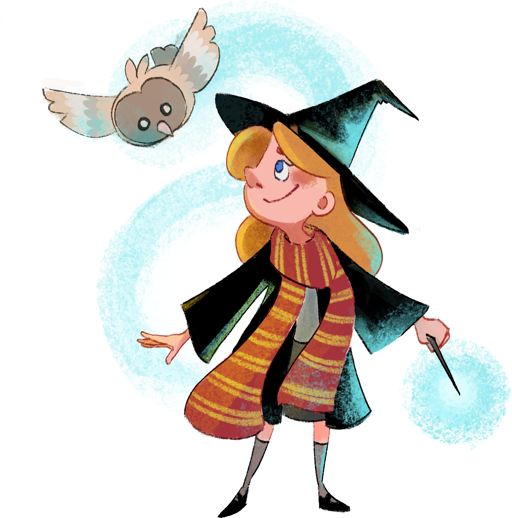 Harry Potter Wand Clipart - Png Download (1800x1800), Png Download