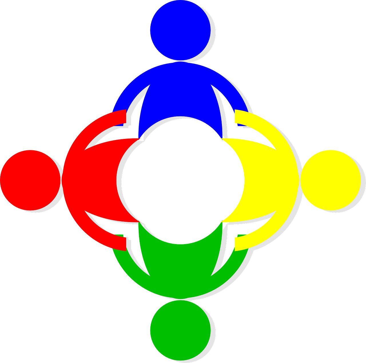 Human Chain Clipart (1280x1270), Png Download
