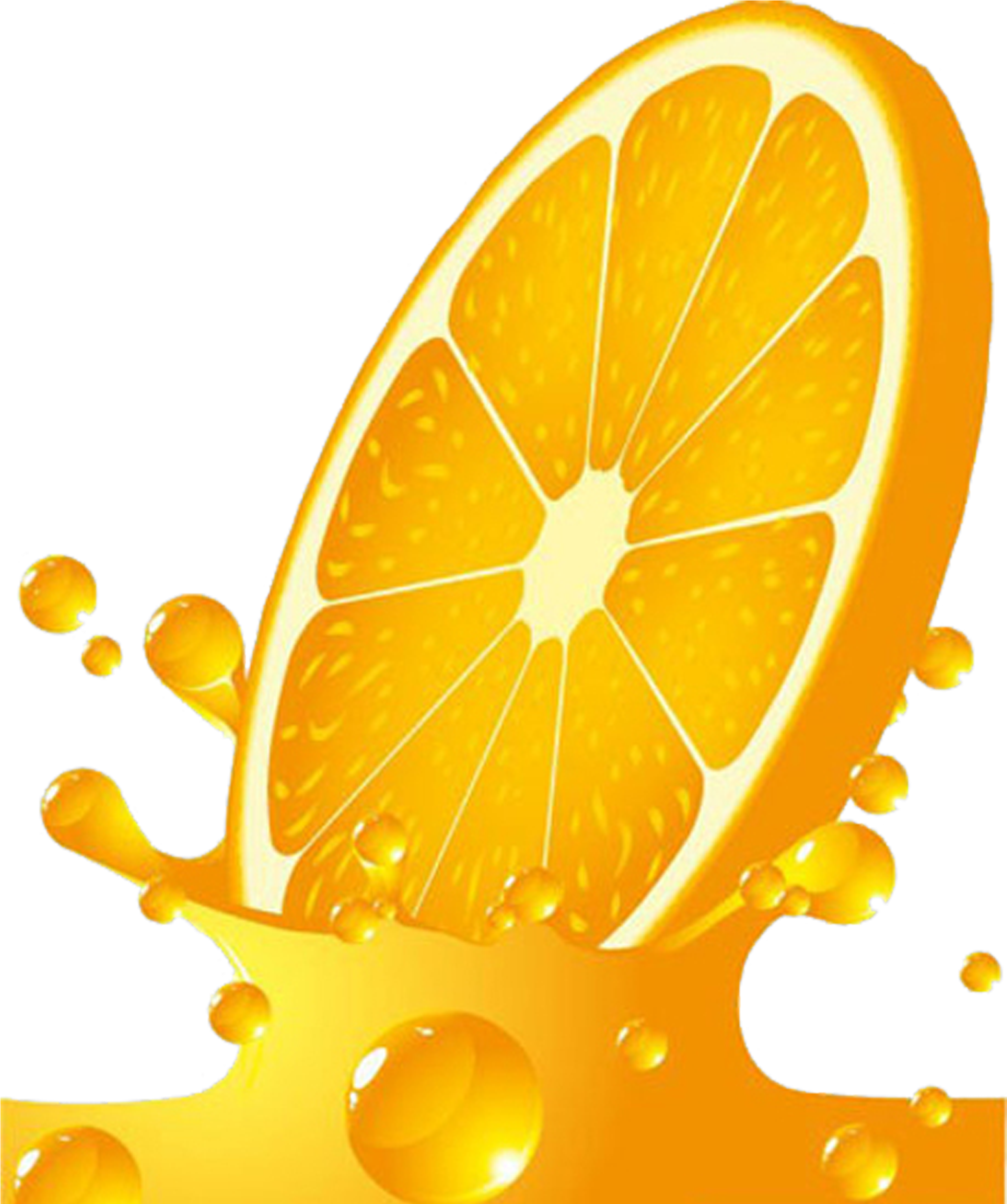 Oranges Clipart Hamster - Orange Vector - Png Download (2953x2953), Png Download
