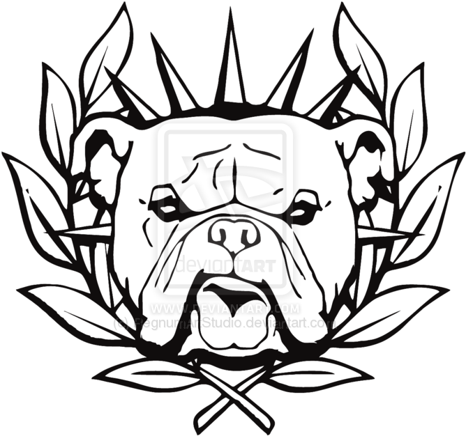 American Bully Bulldog Bull Terrier Pit Bull Clip Art - American Bully Clip Art - Png Download (800x800), Png Download