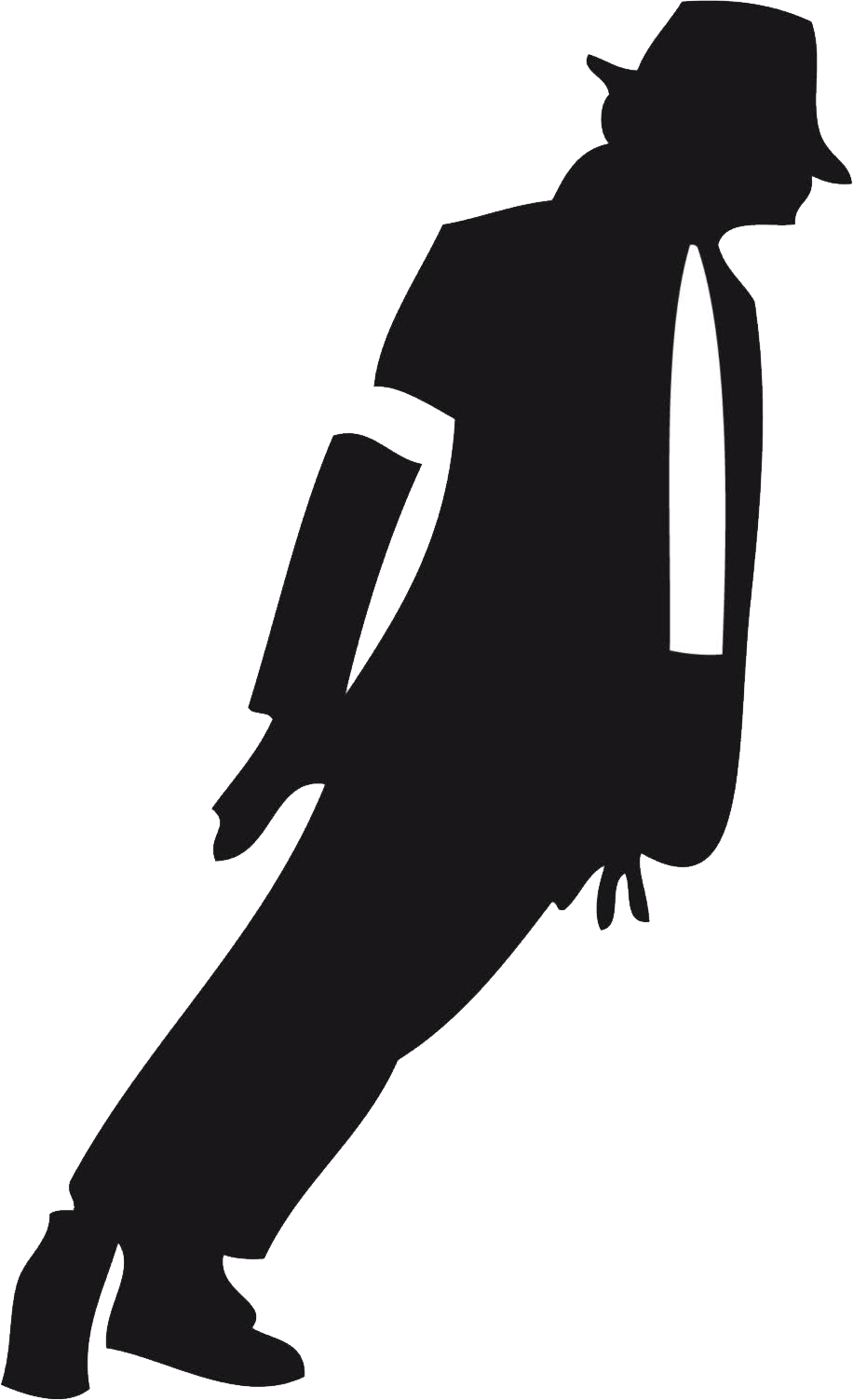 Michael Jackson Png Image - Michael Jackson Silhouette Svg Clipart (800x1313), Png Download