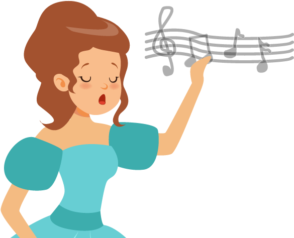 Soprano Clipart (674x493), Png Download
