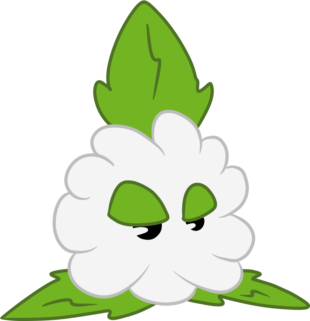 Ball Plants Vs Zombies - Cotton Pvz Clipart (1600x1200), Png Download