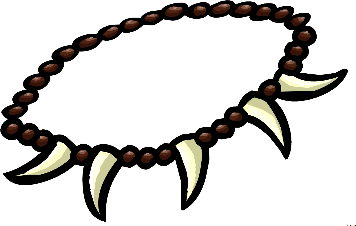 Necklace Clipart Club Penguin - Club Penguin Necklace - Png Download (1255x785), Png Download