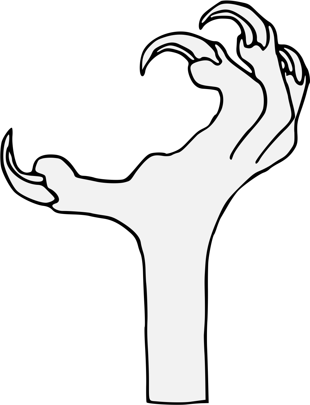 Line Art Clipart , Png Download - Bird Foot Png Transparent Png (1053x1374), Png Download