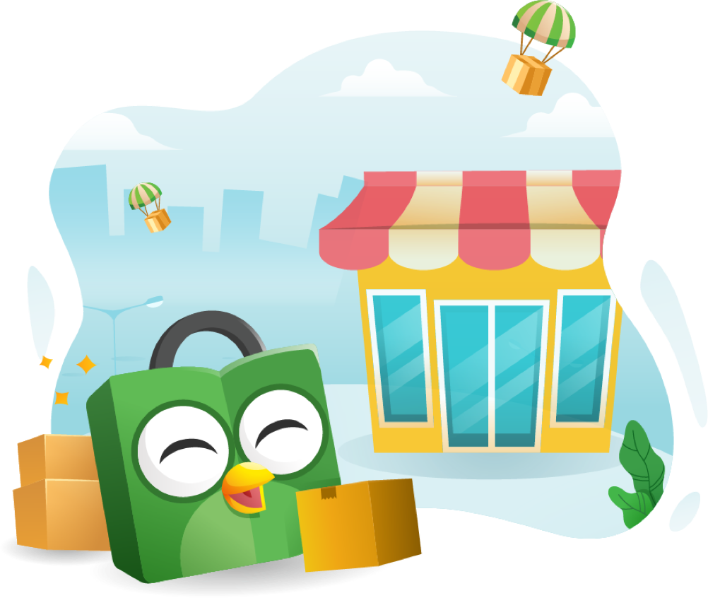 Gambar Tokopedia Clipart (1002x846), Png Download