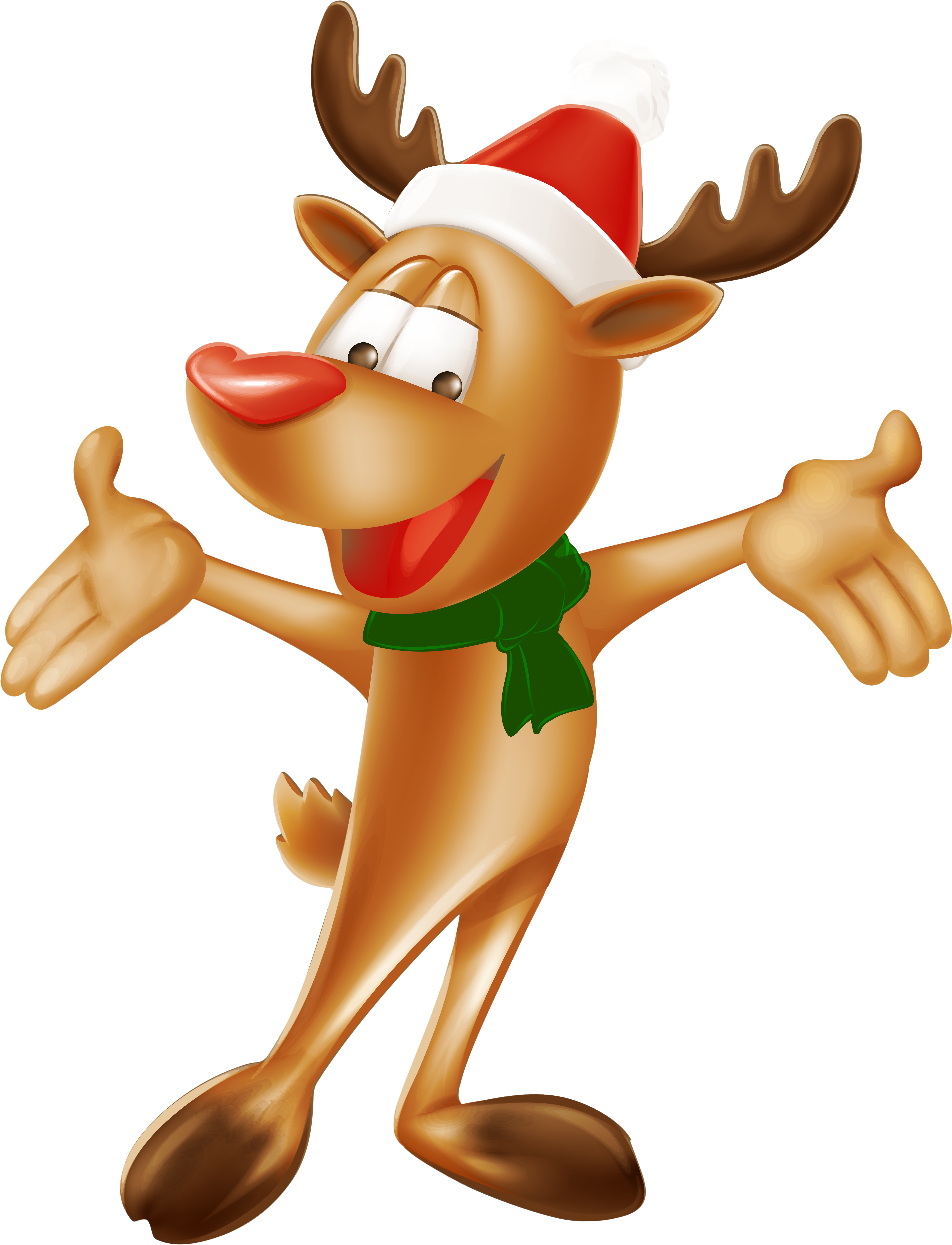 Christmas Deer Clipart Clipart Freeuse Download Christmas - Merry Christmas Light Png Transparent Png (4832x6382), Png Download