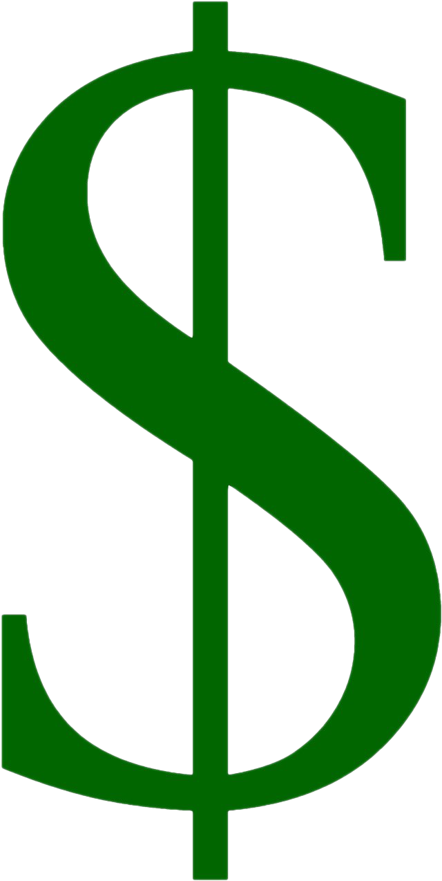 Download Gold Dollar Sign Transparent Background - Dollar Sign No