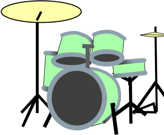Drum Set Clipart - Transparent Background Drums Clipart - Png Download (640x480), Png Download