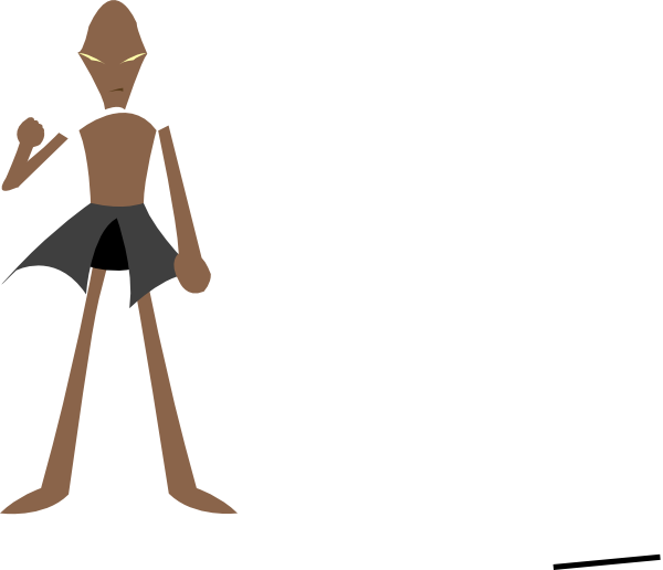 Black Slave Cartoon Transparent Clipart (600x516), Png Download