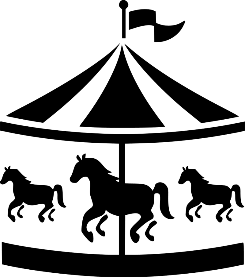 Carousel Clipart Carousel Ride - Carousel Clipart - Png Download (800x903), Png Download