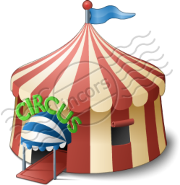 Circus Clipart (600x600), Png Download