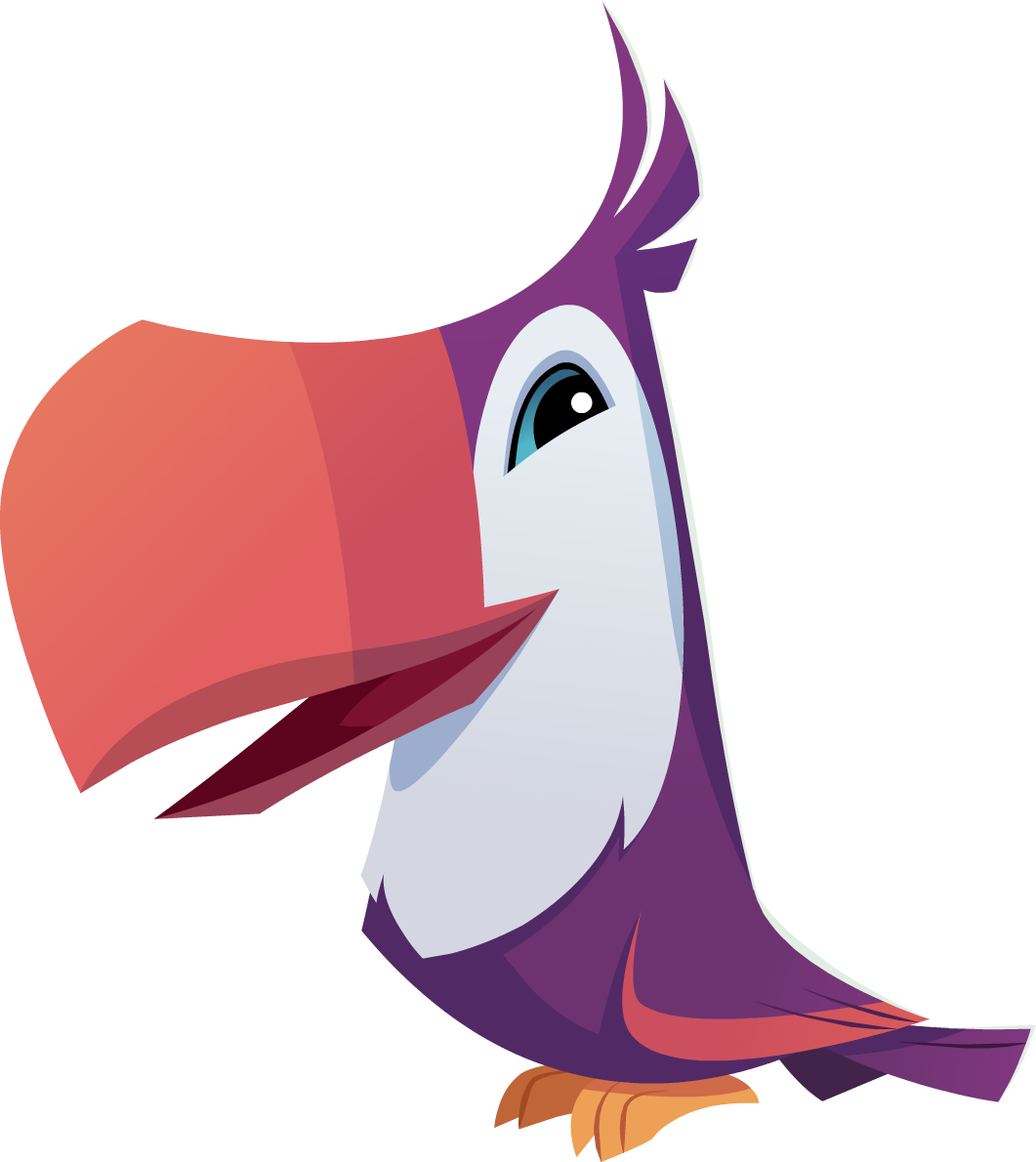 Animal Jam Cliparts Picture Free Library Hd Toucan - Toucan From Animal Jam - Png Download (1061x1190), Png Download