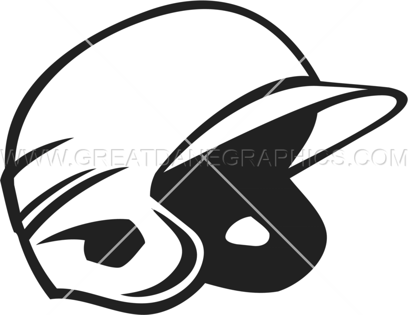 Clipart Baseball Helmet Banner Freeuse Download Baseball Baseball